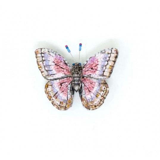 broche papillon Morpho