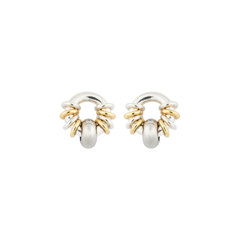 Boucles Donut Baby Argent