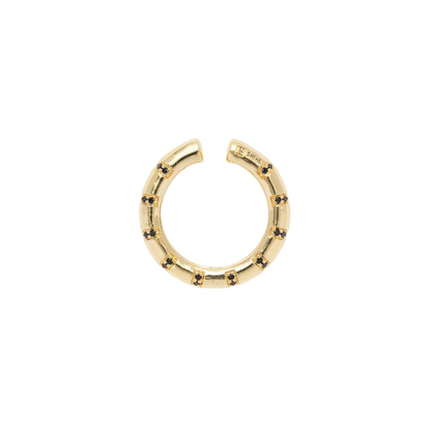 Boucles Earcuff Deca Noir