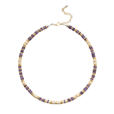 Collier Gaia Violet