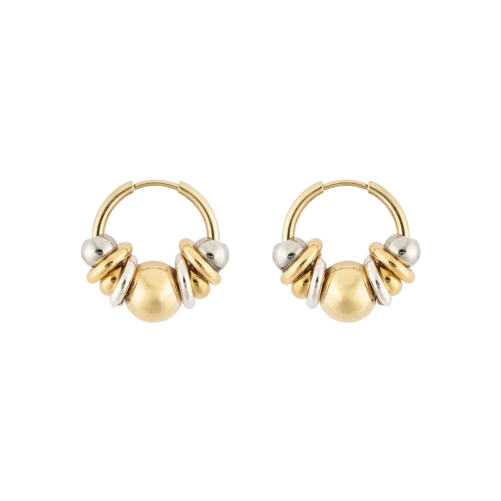 Boucles d'oreilles Hoops Bubble