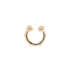 Earcuff Baby Gold and Shiny
