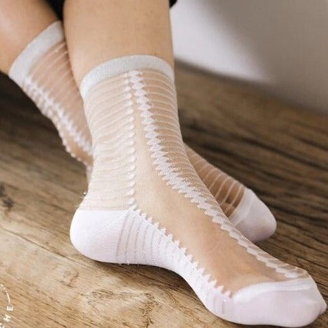 Chaussettes Boavista White