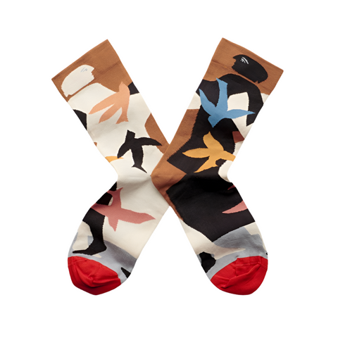 Chaussettes Découpage Caramel