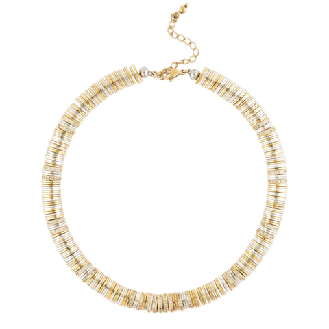 Collier Rondelles Doré