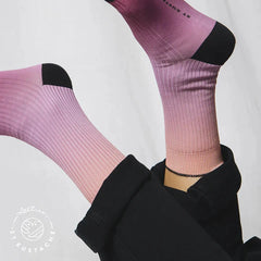 Chaussettes No. 1 Violet & Rose