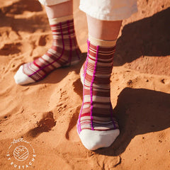 Chaussettes Nevada Roads Fuchsia