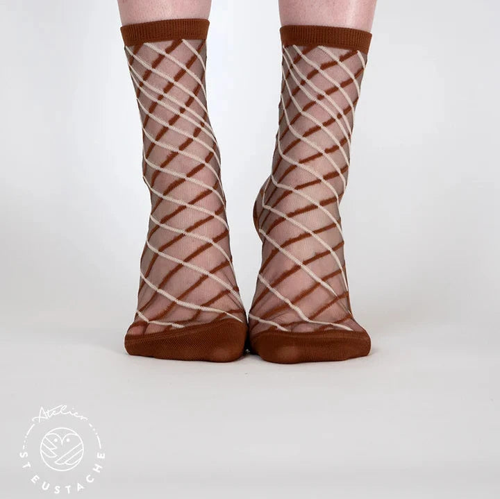 Chaussette Brooklyn Bridge Brune