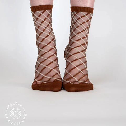 Chaussette Brooklyn Bridge Brune