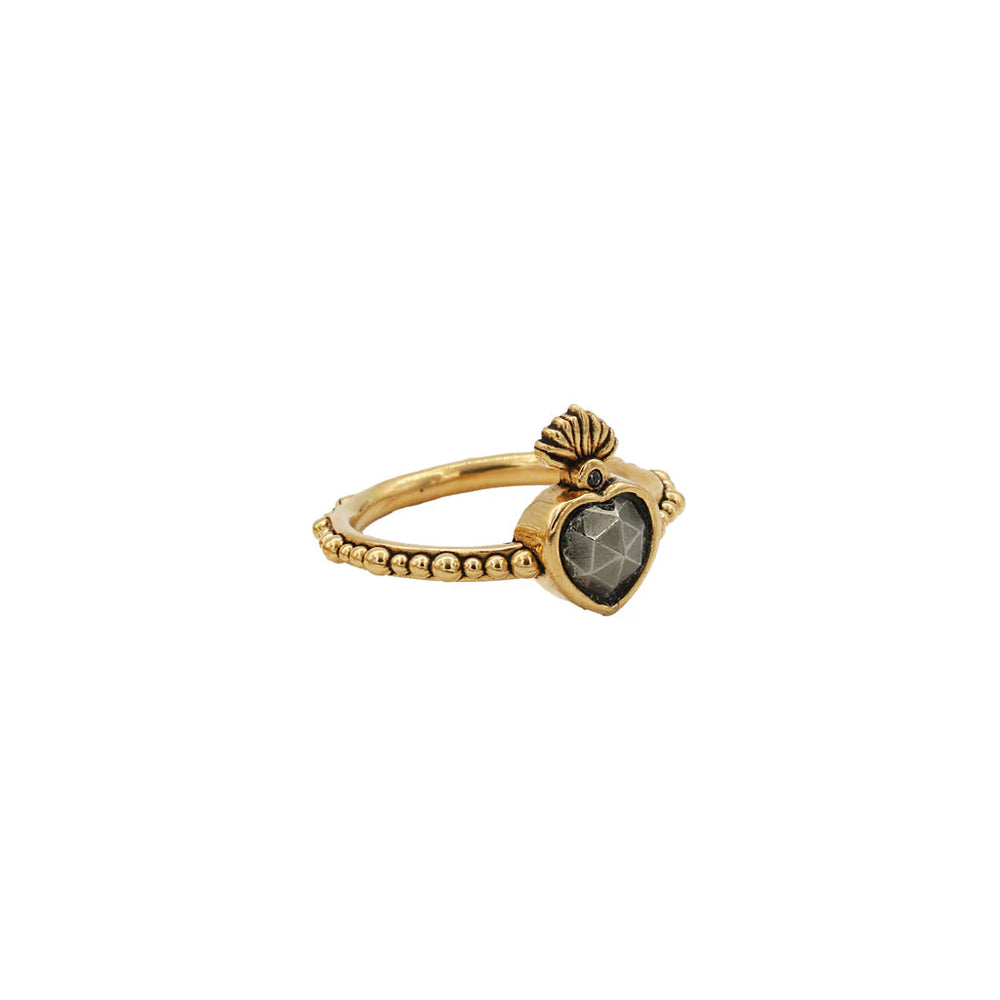 Bague Sacha Coeur Flamme
