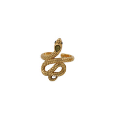 Bague Sissi Serpent Pierre Serpentine
