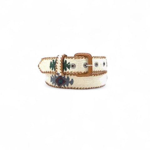 Ceinture Ethnique Blanche