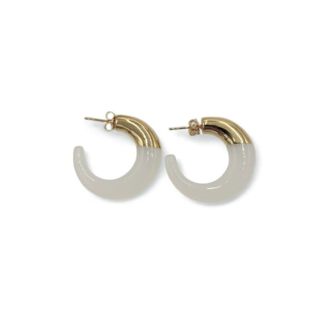 Boucles Nour GM Opale