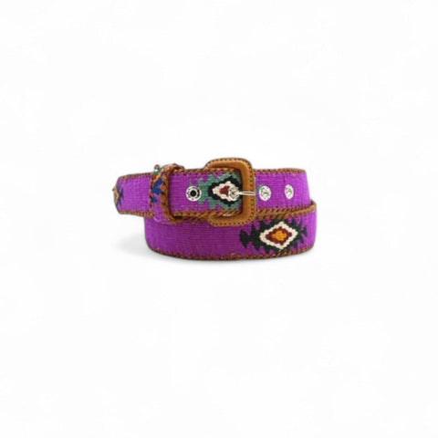 Ceinture Ethnique Violette