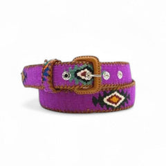 Ceinture Ethnique Violette