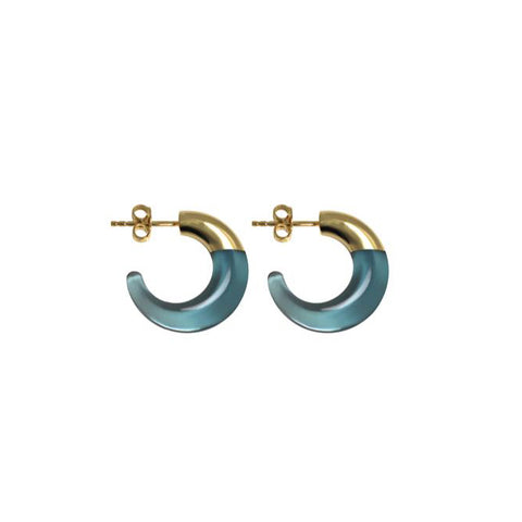 Boucles Nour PM Bleues