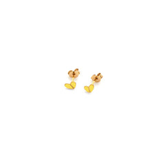 Mini Puces Coeur Jaune