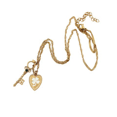 Collier Sacha Trèfle & Clé