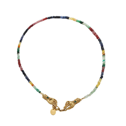 Collier Enfilade Sacha Saphir