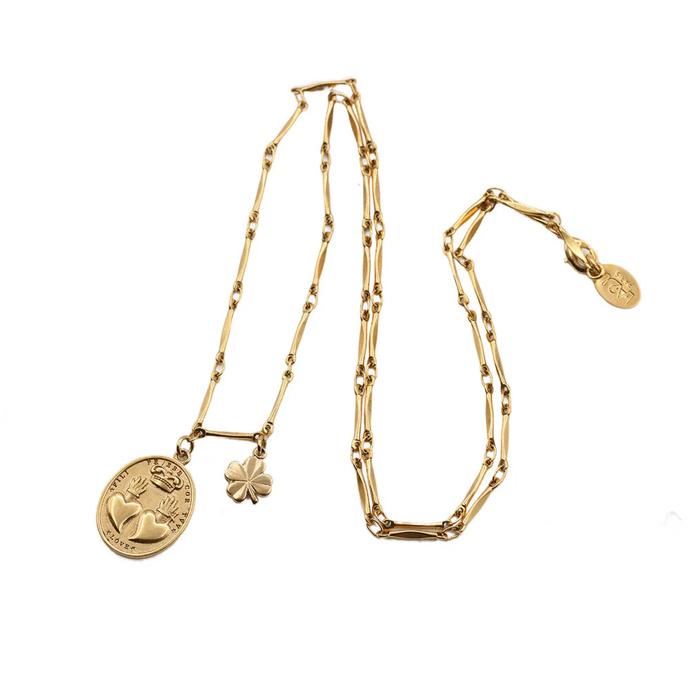 Collier Sacha Médaille Coeur