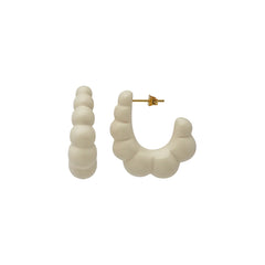 Boucles Lunelle Ivoire