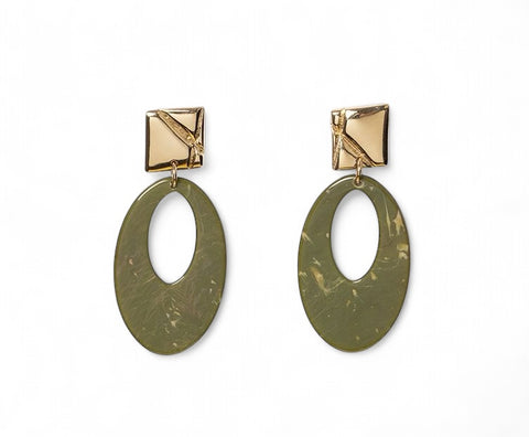 Boucles Volver Kaki Clip
