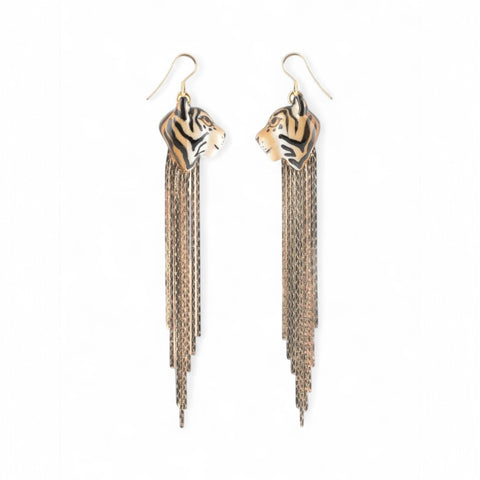 Boucles Tigre à Franges