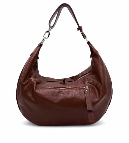 Sac Besace Maya Marron Chocolat