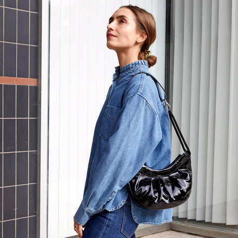 Sac Kosha Vernis Noir