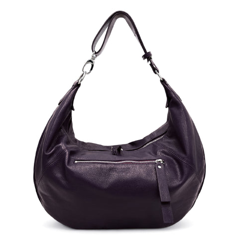 Sac Besace Maya Aubergine
