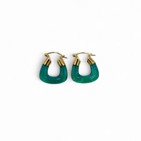 Boucles 25-e7 Turquoise