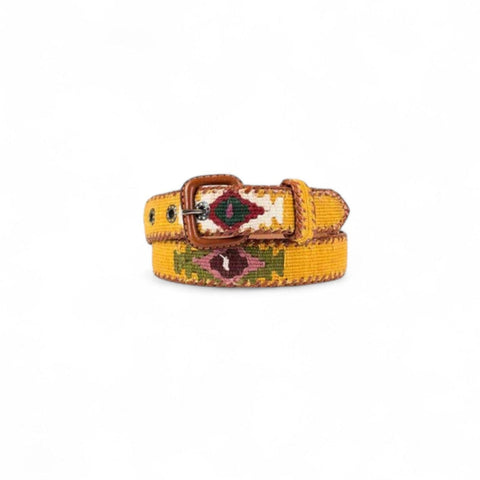 Ceinture Ethnique Moutarde