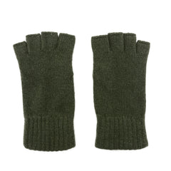 Mitaines en laine Cachemire Vert Kaki
