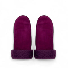 Moufles Mouton Violet