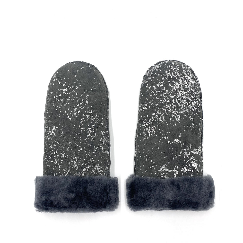 Moufles Mouton Gris argent