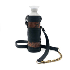 Porte Gourde Nadi Python Acajou