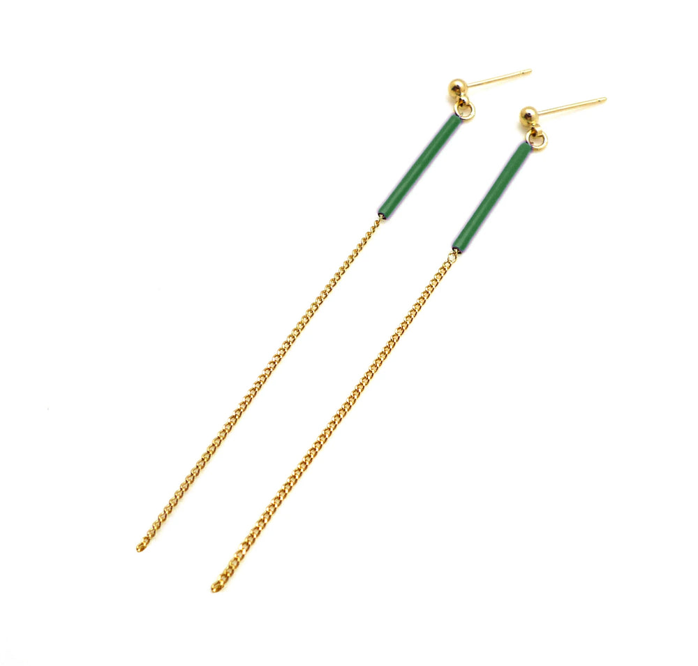 Boucles Étincelle Vert