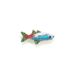 Broche Poisson Tétra Néon