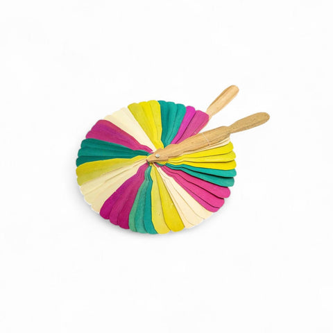 Éventail Pai Pai Multicolore