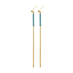 Boucles Étincelle Bleues