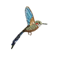 Broche Colibri Tropical