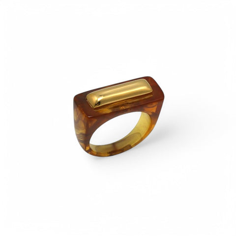 Bague Amy Ambre