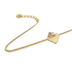 Bracelet Petite Feuille Ginkgo