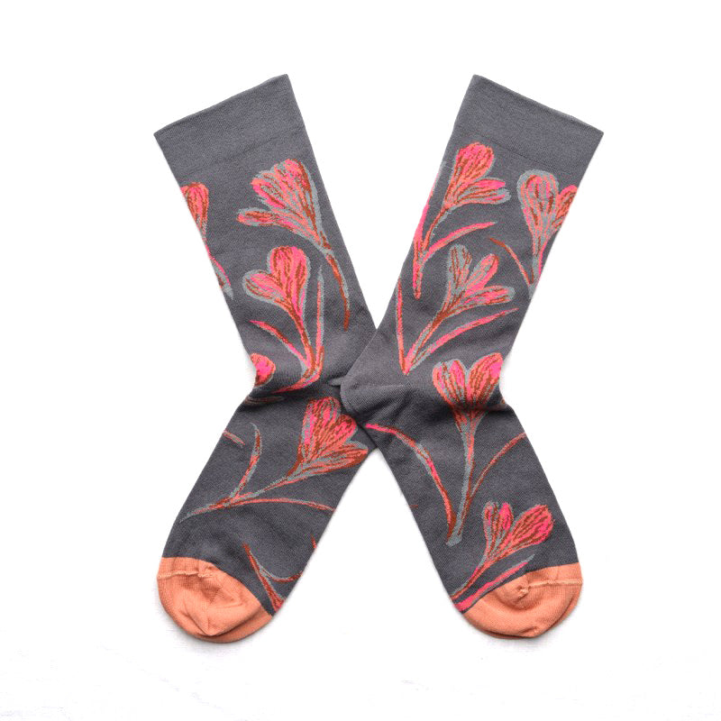 Chaussettes Crocus Acier