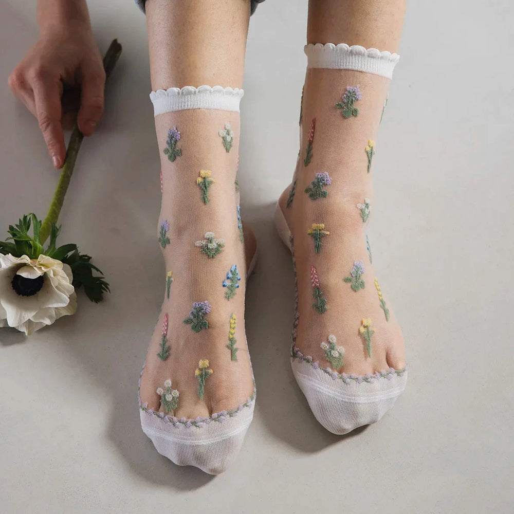 Chaussettes Fleurs des Champs