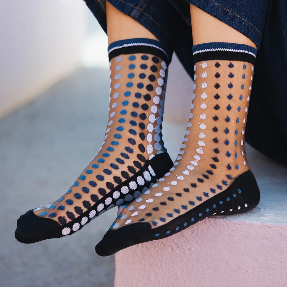 Chaussettes Vetrata Bleues