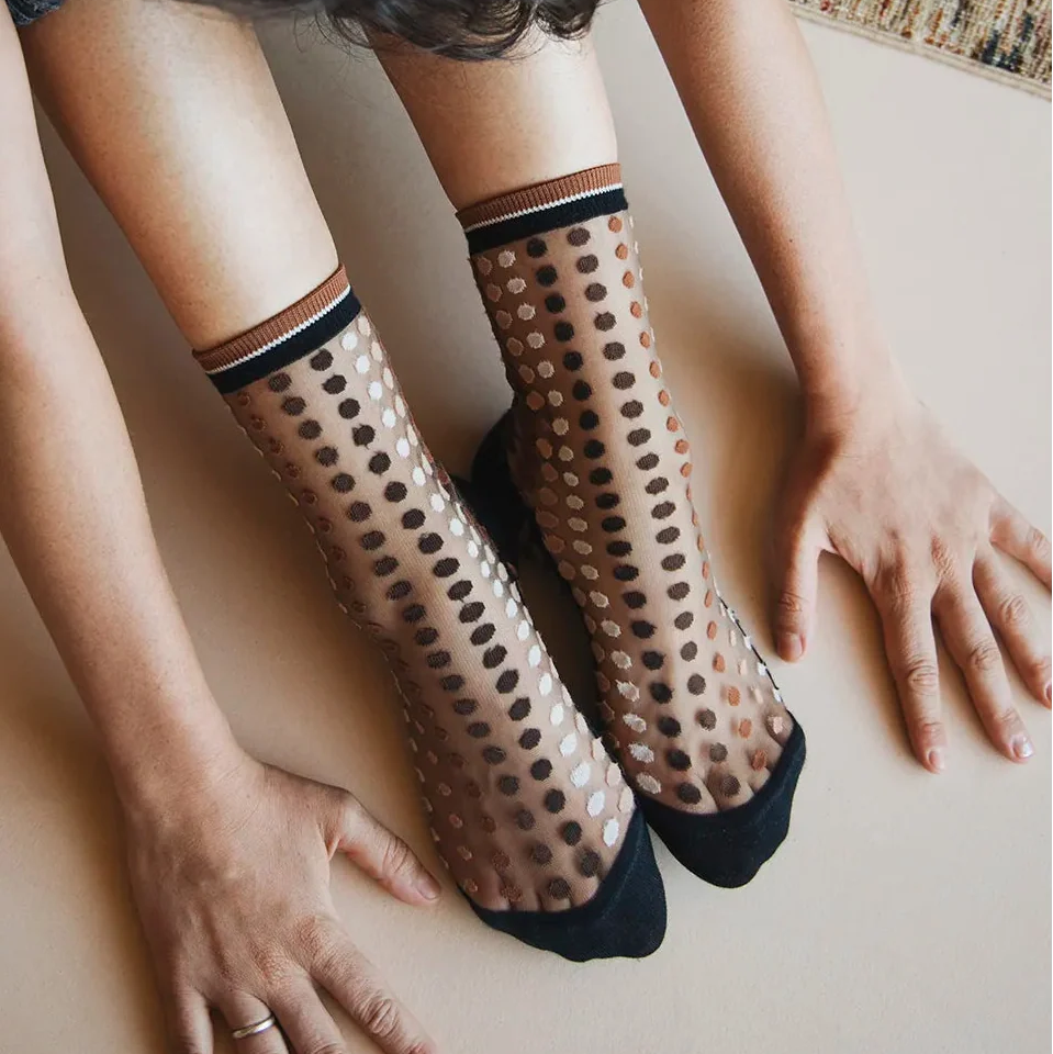 Chaussettes Vetrata Brune