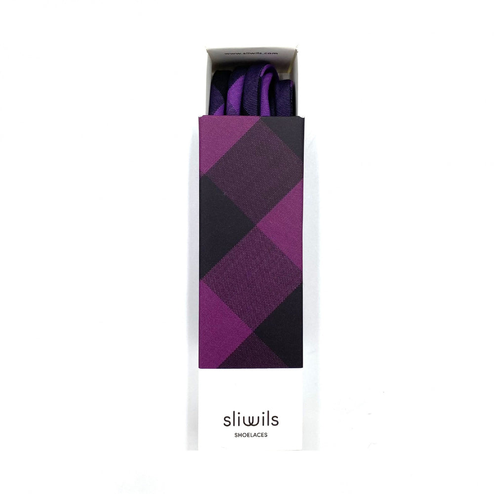 Lacets Violet & Noir