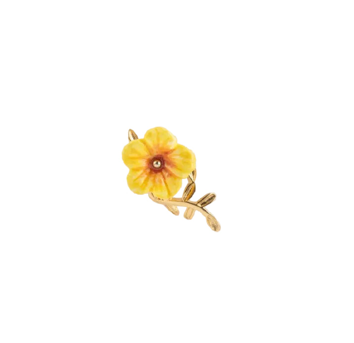 Earcuff Hibiscus Jaune